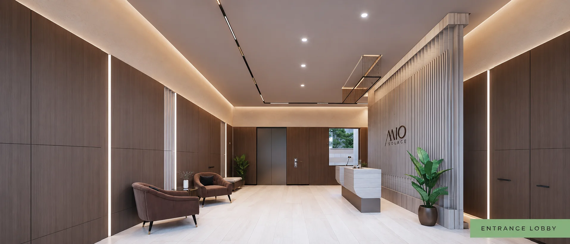 MIO Solace premium entrance lobby
