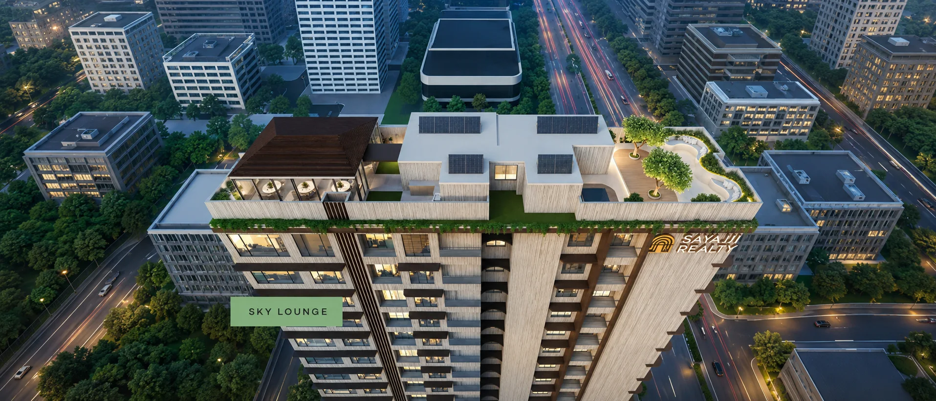 MIO Solace sky lounge and BBQ deck